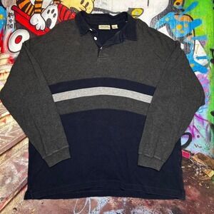Vintage Ash Creek knit polo sweater